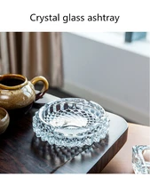 ashtray creative personality trend crystal glass european large home living room office ktv ashtray custom