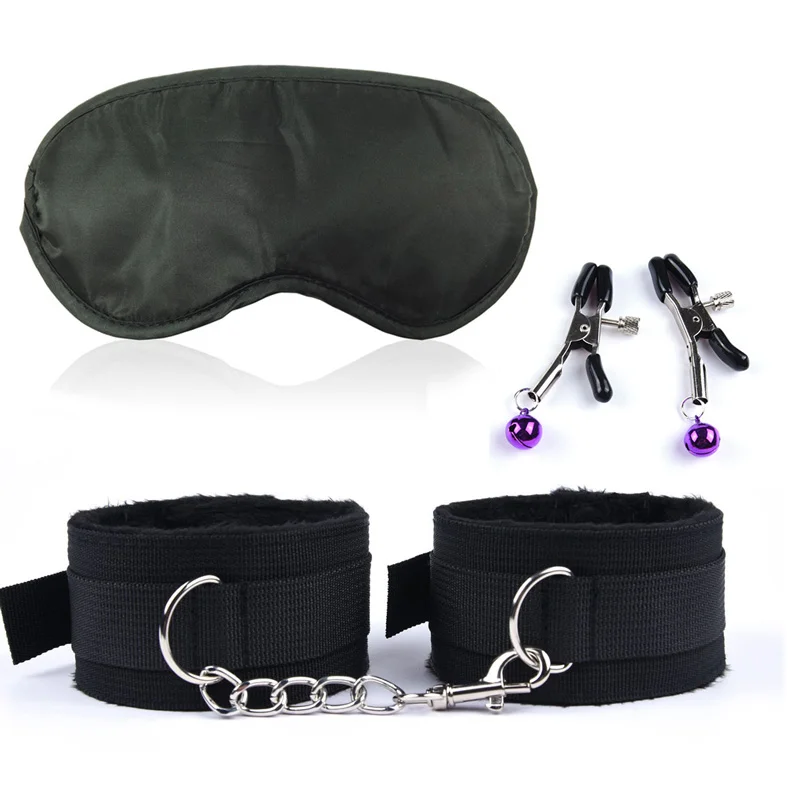 Секс-товары для взрослых Эротические кровать игры БДСМ секс бандаж комплект Для