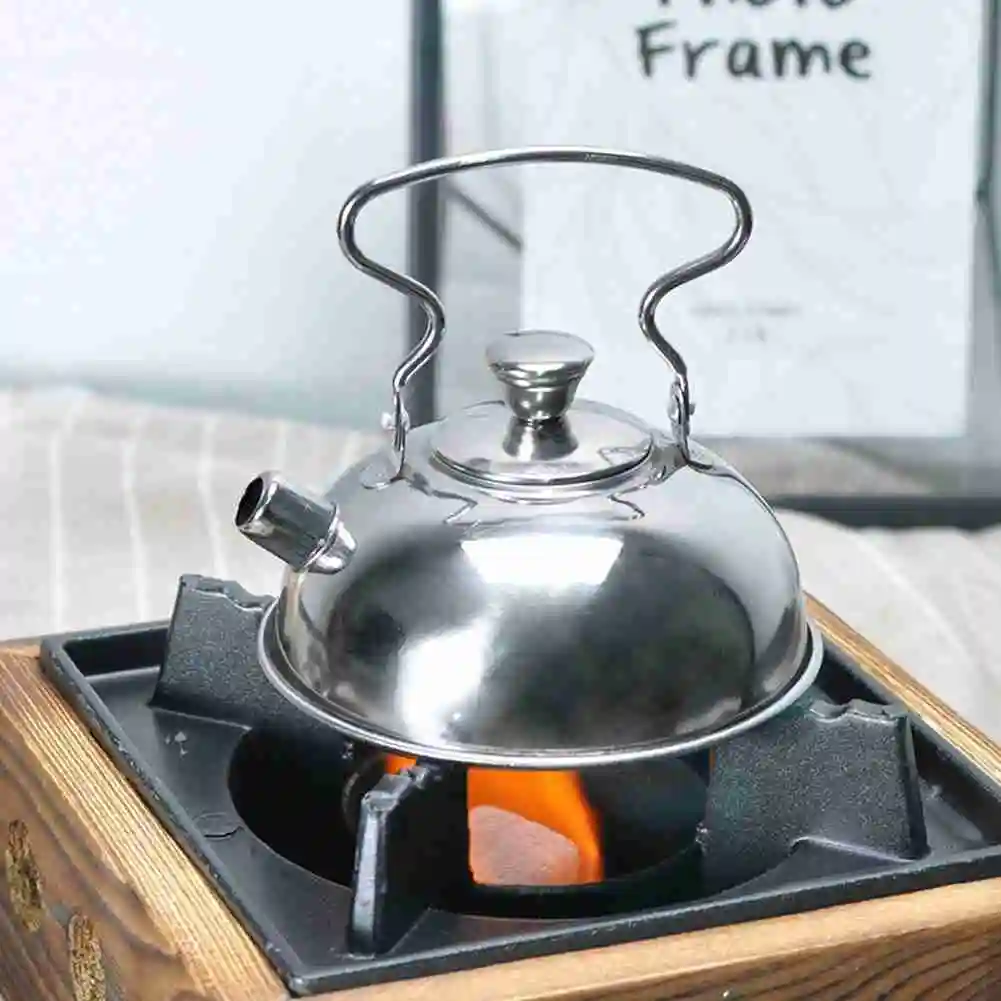 

Mini Kitchen Teapot Toy Model Steel Kettle Children Kitchen Cookware Pretend Play Toys Early Educational Toys Gifts