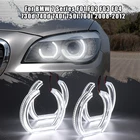 DTM Светодиодные глаза ангела для BMW 7 серии F01 F02 F03 F04 730d 740d 740i 750i 760i 08-12 DRL Halo M4 Стиль светильник аксессуары