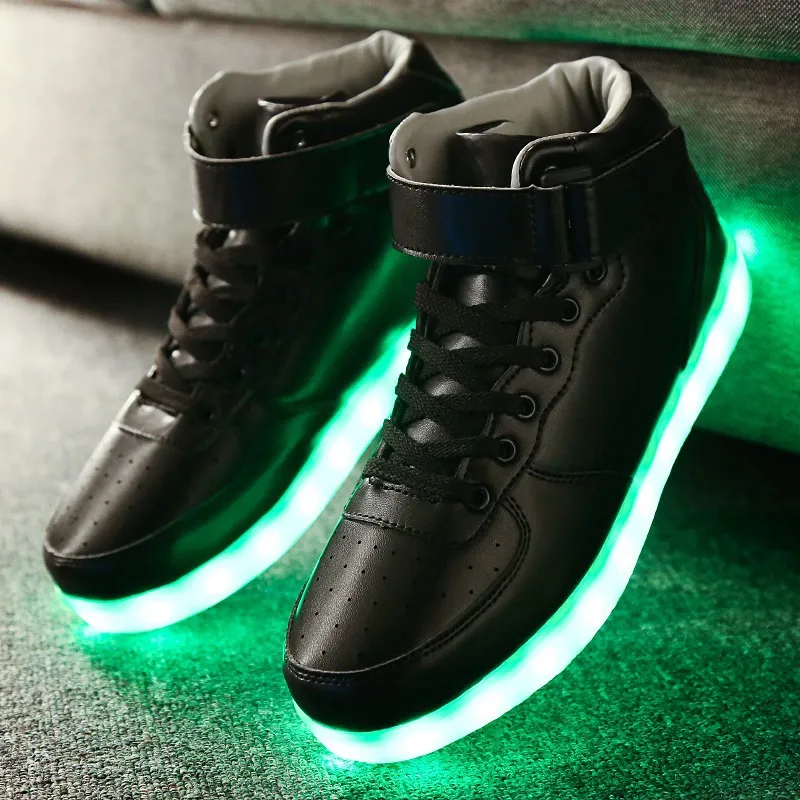 Кроссовки детсветильник теннисные со светодиодной подсветильник кой и