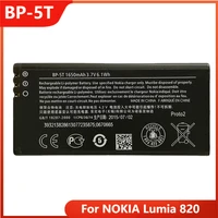 original bp 5t phone battery for nokia lumia 820 820t bp 5t replacement rechargable batteries 1650mah
