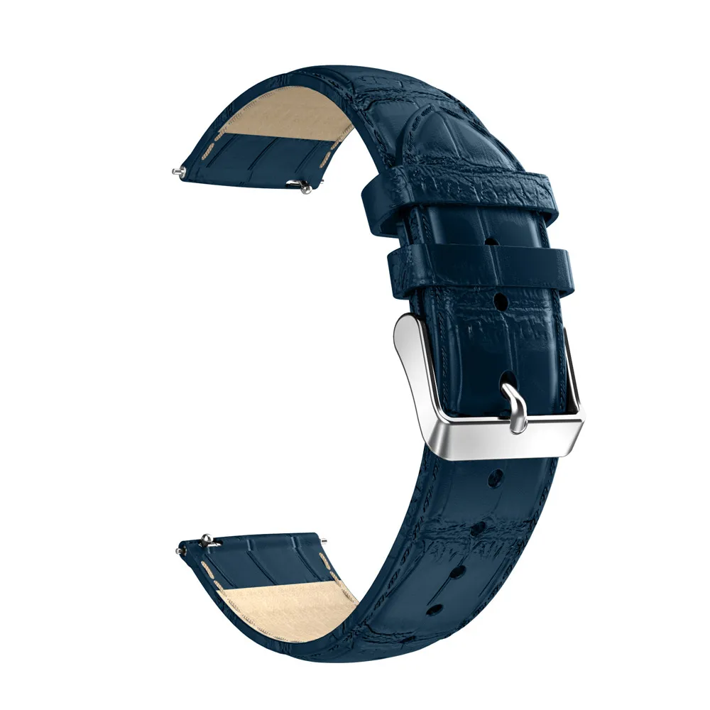 Ловушка для S Ticwatch 2nd watch Pebble Time Round (Man) 2019 Новинка 20 мм кожаный ремешок замена часов