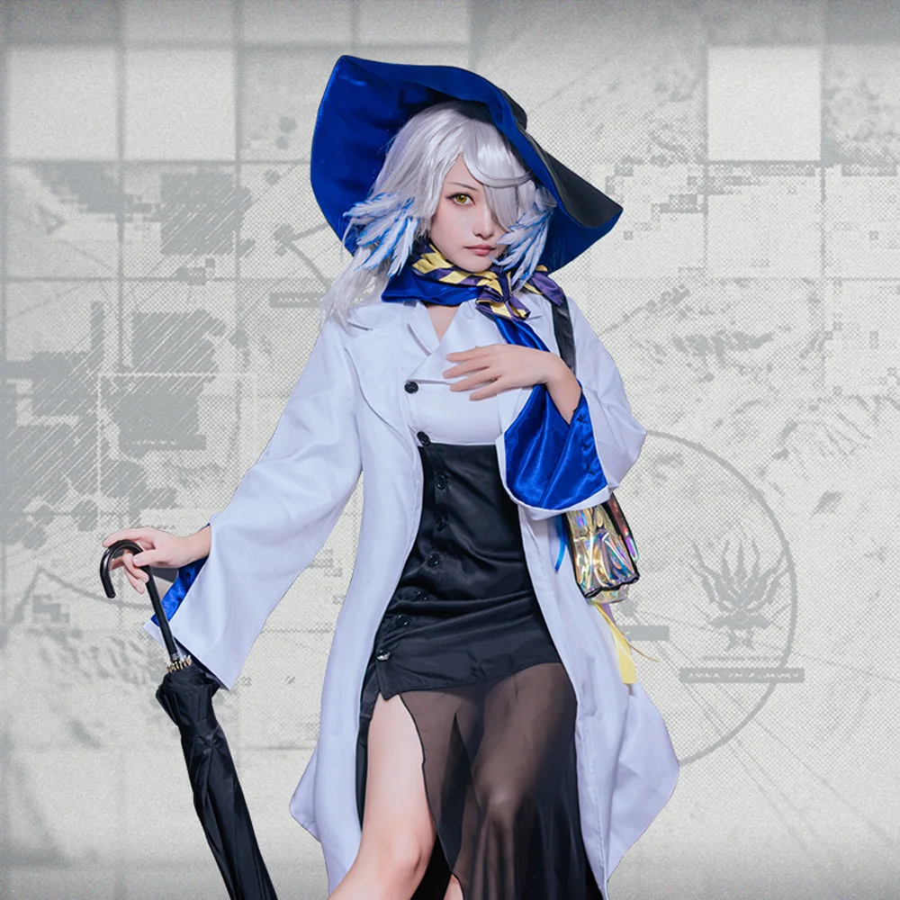 VEVEFHUANG игра Arknights Орхидея Косплэй костюм карнавальный на Хэллоуин платье Для