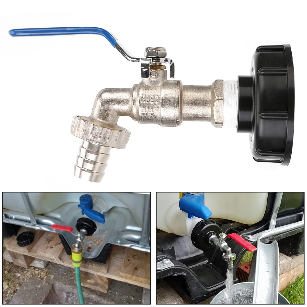 Дренажный инструмент соединитель шланга для тонных бочек фитинг клапана S60 * 6