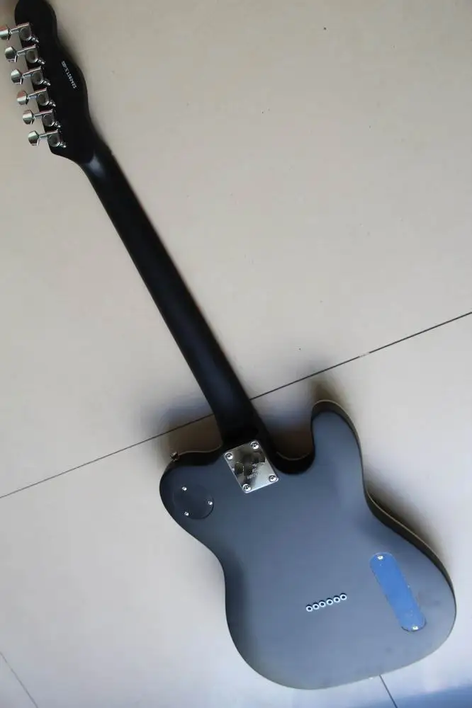 Левша 6 строка Электрогитары тел модель Одежда высшего качества в матовый черный