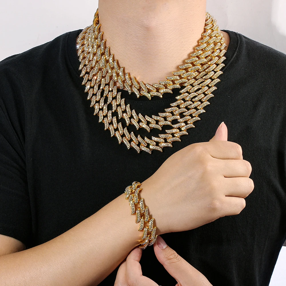 Ожерелье с подвеской для мужчин и женщин чокер из кубинской цепи надписью