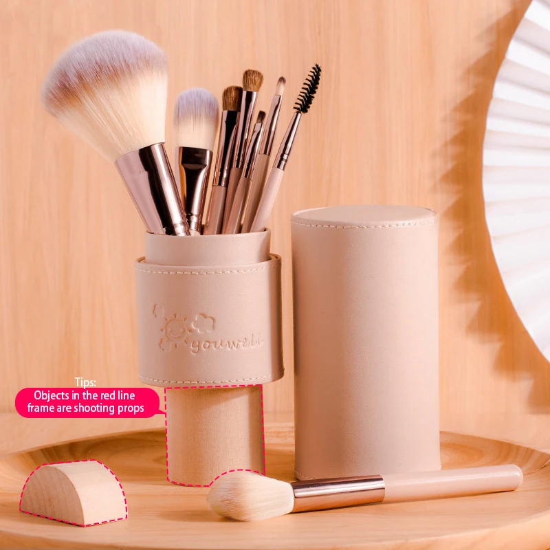 Кисть для макияжа из 8 предметов полный набор кисть новичка тени век Рассыпчатая