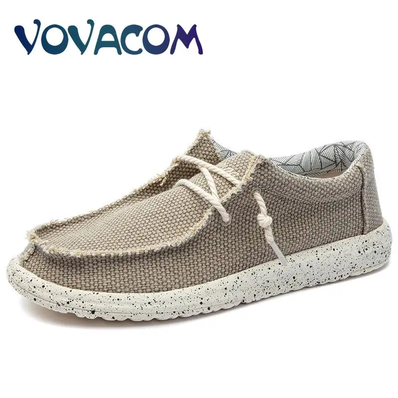

Men's Shoes Fashion Canvas Shoes Men Breathable Vulcanized Shoes Lightweight Men Flat Shoes Soft Casual Shoes Sneakers 39-48