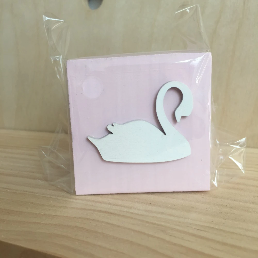 Оригинальная детская комната милая декоративная сосна деревянный лебедь корона