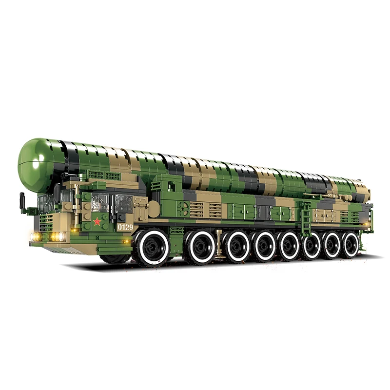 

Mould King Parade Military Tank Air Defense Missile 16 Launcher Howitzers Vehicle Soldier Figures Building Blocks Toys