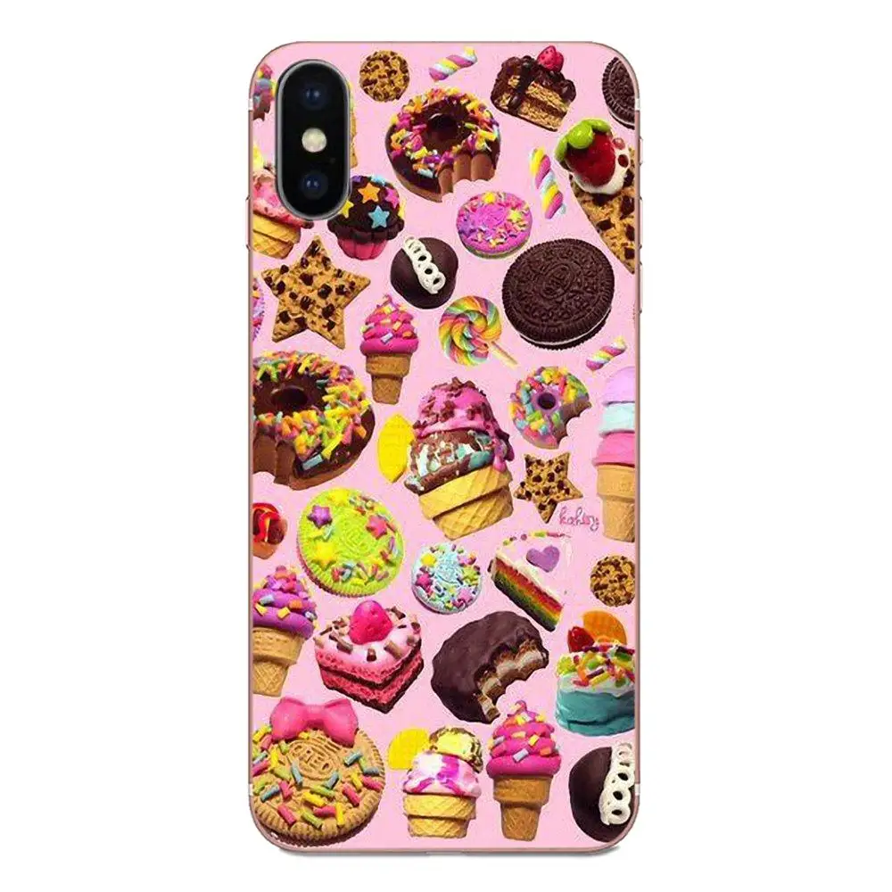 Шоколадное мороженое для Motorola G G2 G3 G4 G5 G6 G7 Plus Xiaomi Redmi Note 8 8A 8T 10 K30 | Мобильные