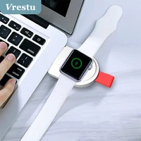 qi wireless charger for apple watch 6 5 4 3 series iwatch accessories portable usb dual port charging dock station watch charger
