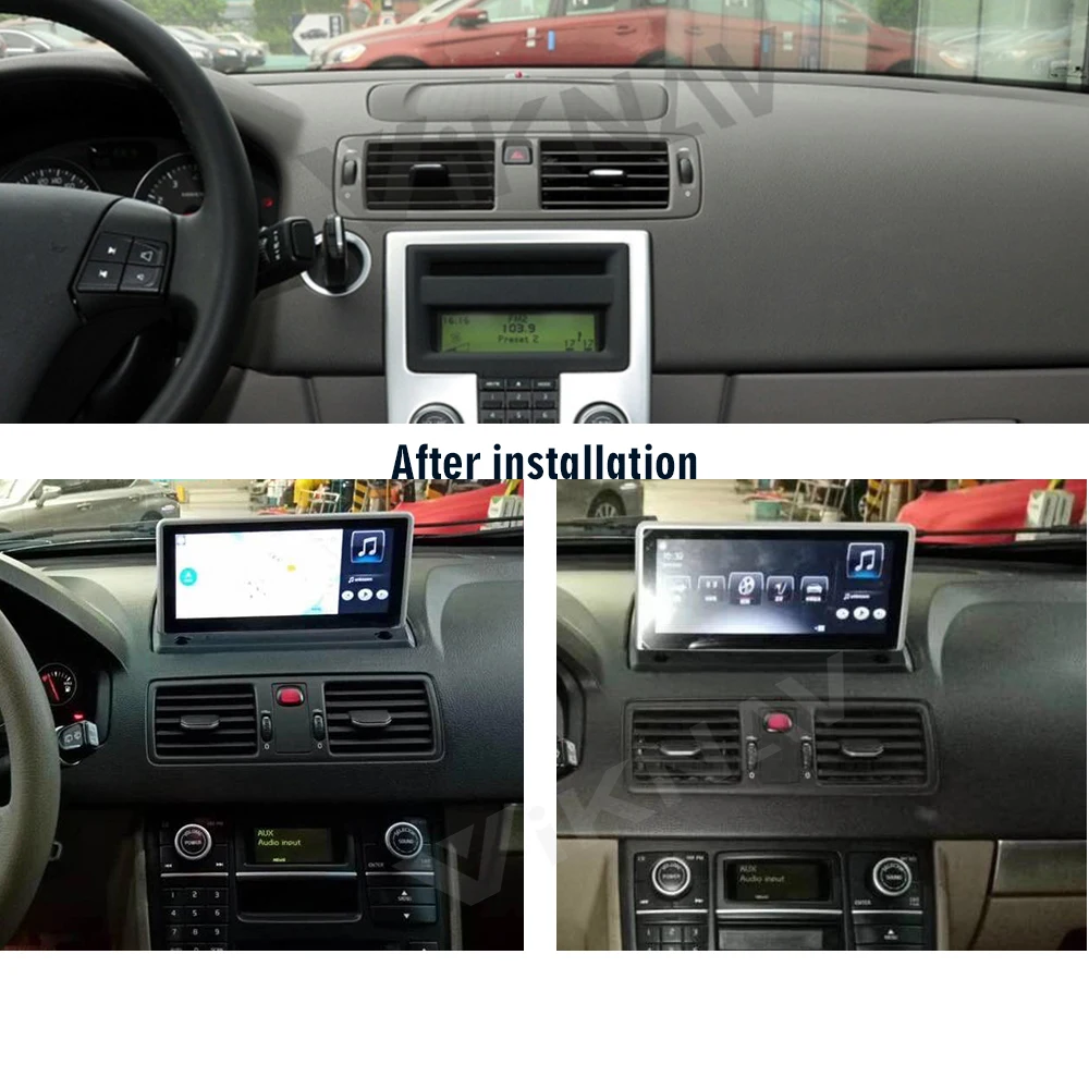 

2din Android PX6 Car Multimedia Player for Volvo S40 C30 C70 2004-2013 GPS Navigation Radio Head unit stereo receiver Carplay