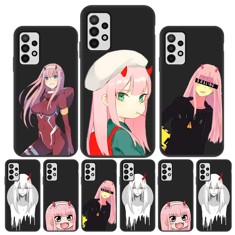

Zero Two Darling Anime Case For Samsung A52 A51 Case Soft Back Cover For Samsung A 52 A32 A71 A70 A72 A50 A31 A30 A21S A12 Cases