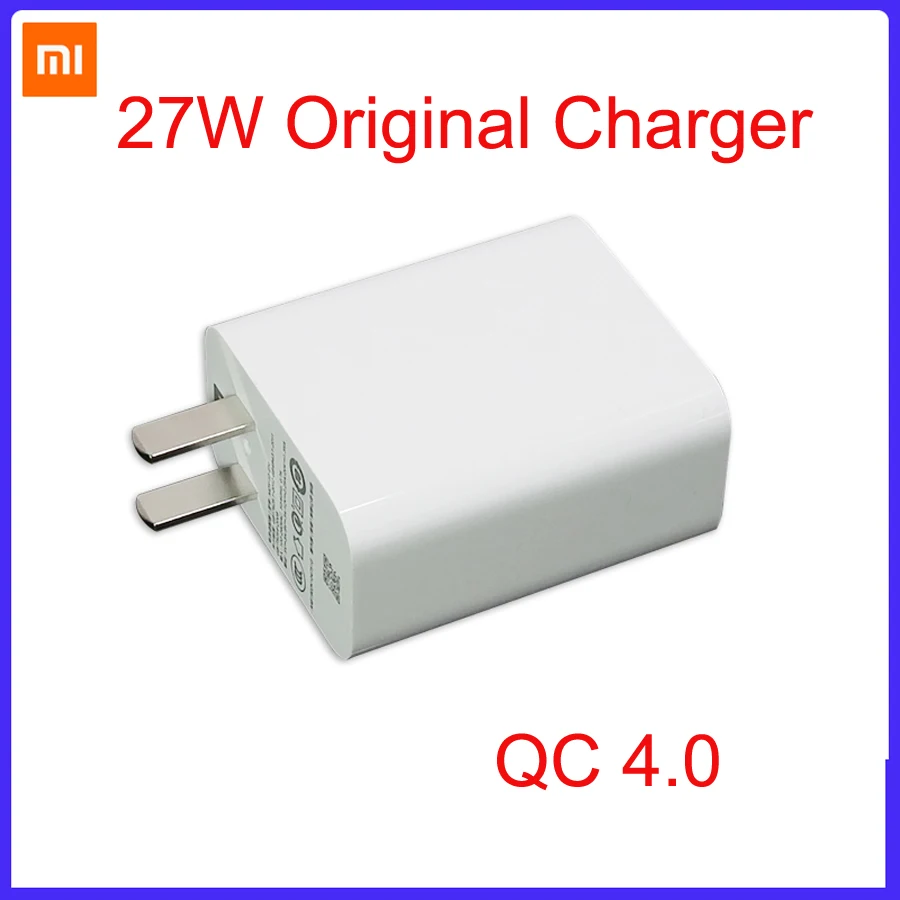 Быстрая зарядка QC 4 0 USB 27 Вт для Xiaomi Redmi оригинальная американская вилка iPhone