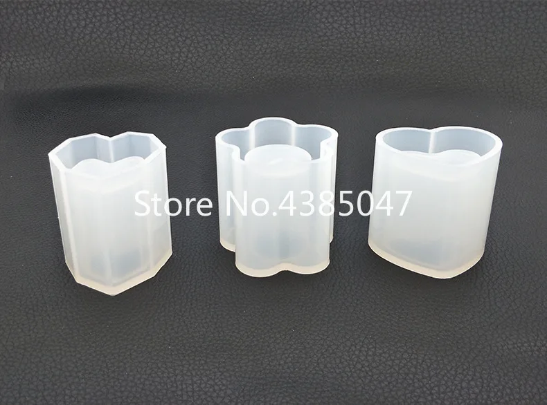 Геометрический держатель для ручек цветок сердце сделай сам УФ-смола форма