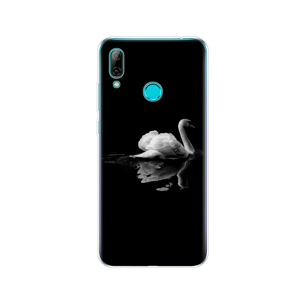 Case for Huawei y7 2019 case Silicon TPU Cover Soft Phone cover For Y7 prime y7pro bumper copas shockproof black | Мобильные