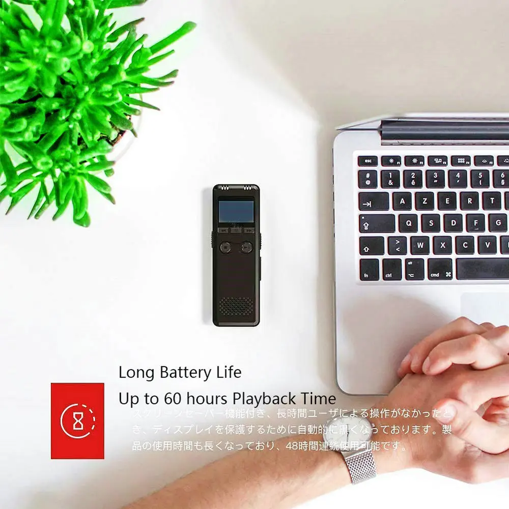 Профессиональный диктофон Telele 32 ГБ 64 Мини цифровой с голосовой активацией ручка