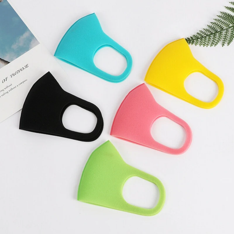 Новинка 3 предмета Детская уличная велосипедная противопыльная губчатая маска