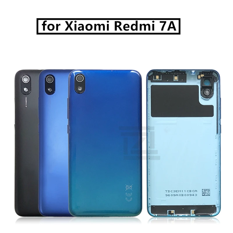 Оригинальная задняя крышка аккумулятора для Xiaomi Redmi 7A пластиковый корпус задней
