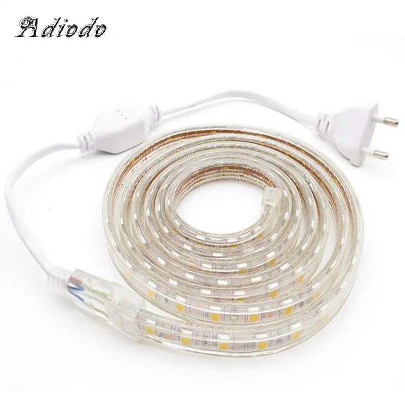 220V Водонепроницаемый прокладки СИД светильник со штепсельной вилкой