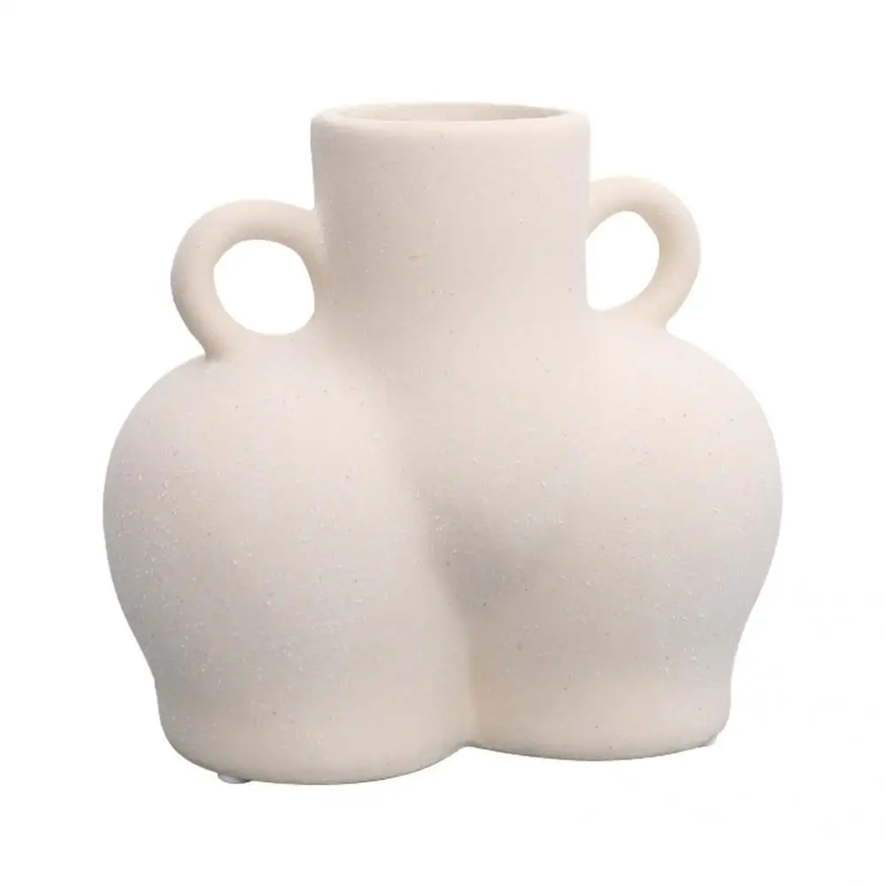 

Креативные декоративные визуальные вазы в нордическом стиле, скульптура, ваза с защитой от выцветания, миниатюрная Современная ваза для от...