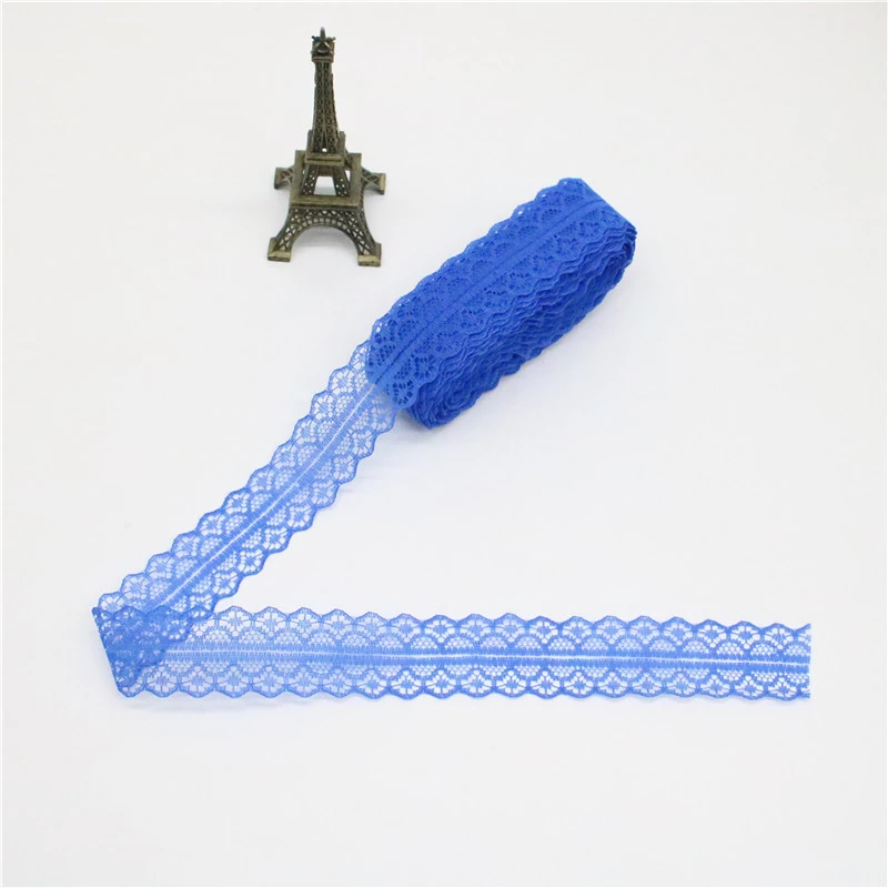 10 ярдов/лот кружево лента тесьма Ширина 28 мм черный белый цвет кружевной отделкой