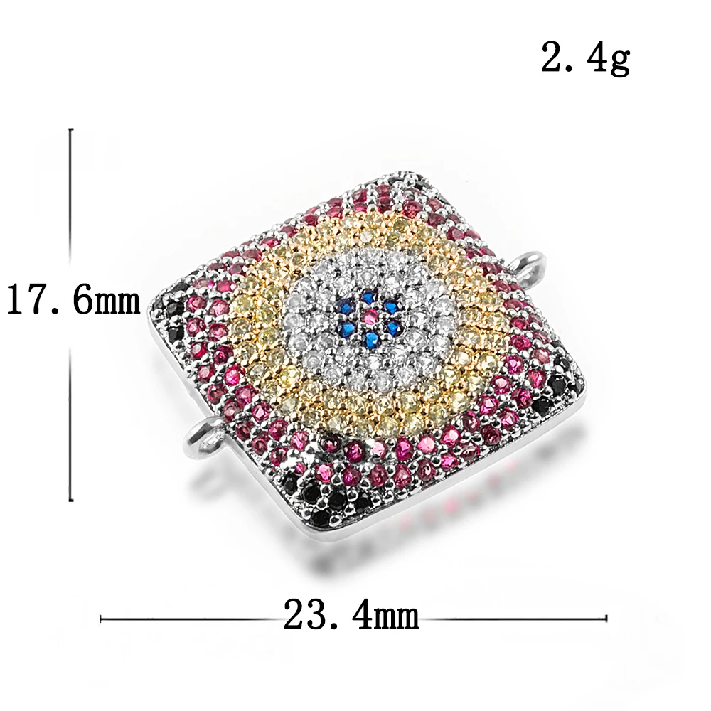 23*17 мм циркон Изготовление ювелирных изделий DIY ремесло деликатное микро