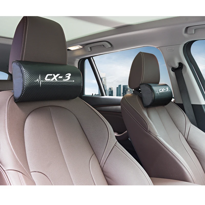 1 шт. автомобиля подушка для шеи с обеих сторон из искусственной кожи один