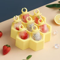 popsicle molds 7 pieces silicone ice pop molds bpa free popsicle mold reusable easy release ice pop maker ye hot