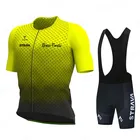Новая одежда для велоспорта Strava 2021, командная одежда, мужская велосипедная одежда с коротким рукавом, велосипедный комплект Mtb велосипедная Униформа Maillot Ciclismo