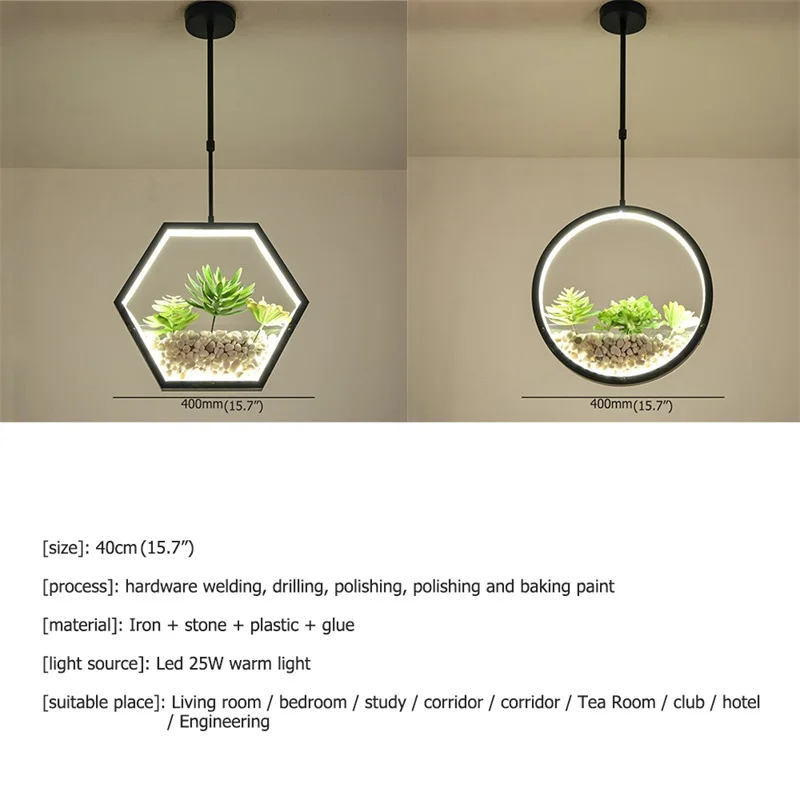 

WPD Modern Pendant Lights Hanging Lamp Decorated Contemporary Fixture For Living Room Dining Room Bed Room Restaurant