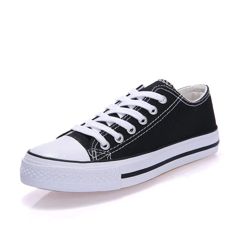 

2020 spring low-top canvas shoes men and women casual shoes vulcanized rubber shoes basic women's shoes couple students