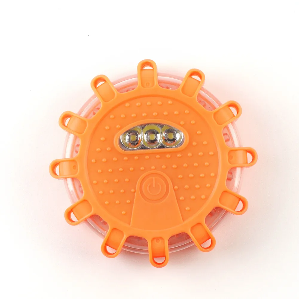 

Red flashing warning lights for road safety 12 + 3 LEDs