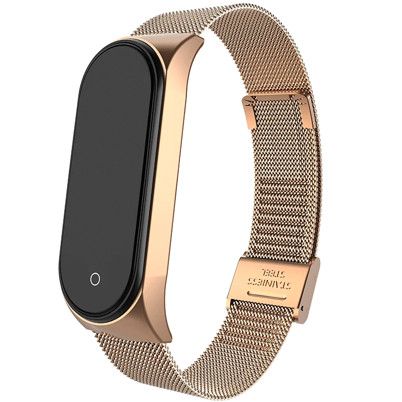 Браслет Для Xiaomi Band 4 или 3 сменный металлический браслет из нержавеющей стали для