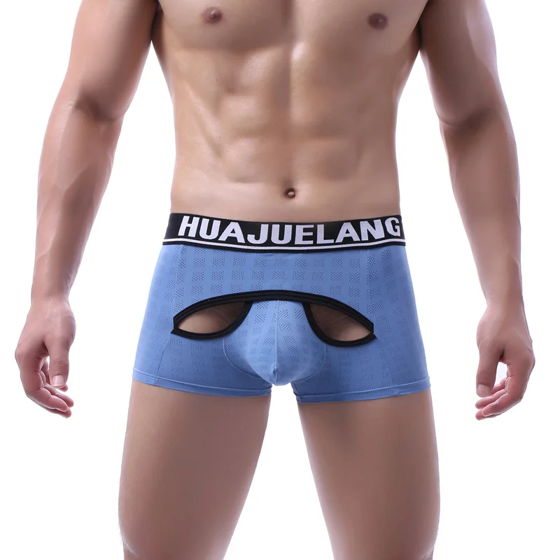 

Сексуальное мужское нижнее белье, мужские трусики, мужские трусики с U-образным выпуклым мешочком, шорты-боксеры, нижнее Белье для сна, мужск...