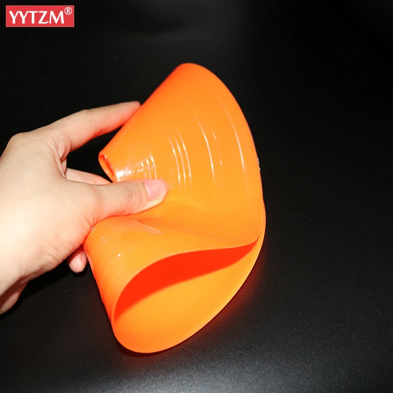 5 шт. 18 см Ковш для знаков 6 дюймовый барьер футбольной дороги плоский