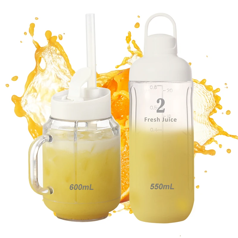 TINTONLIFE 220V Juicer Electric Multifunction Juice Blender Fruit Vegetables Food Maker With 550ml/600ml Portable Cup | Бытовая техника