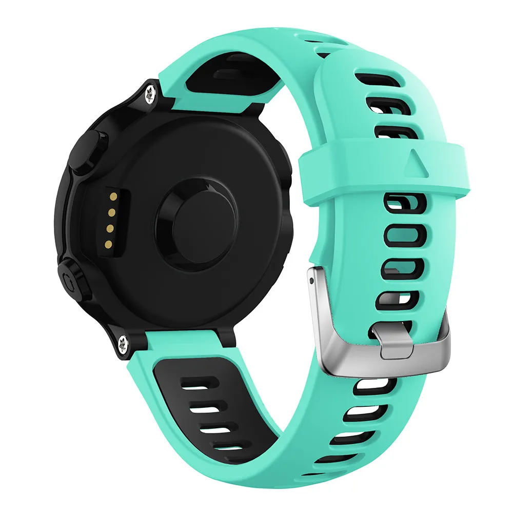 Мягкий силиконовый сменный ремешок для наручных часов Garmin Forerunner 735XT модель
