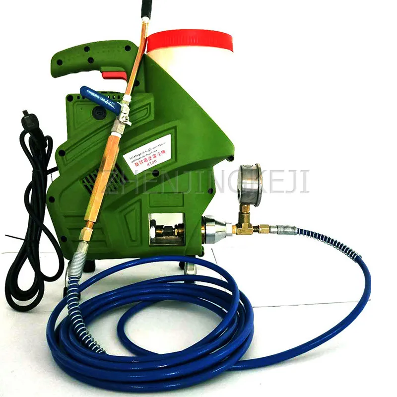 

980W High Power High Pressure Grouting Machine 220V Perfusion Machine Electric Plugging Machine Polyurethane Grouting Fluid Tool