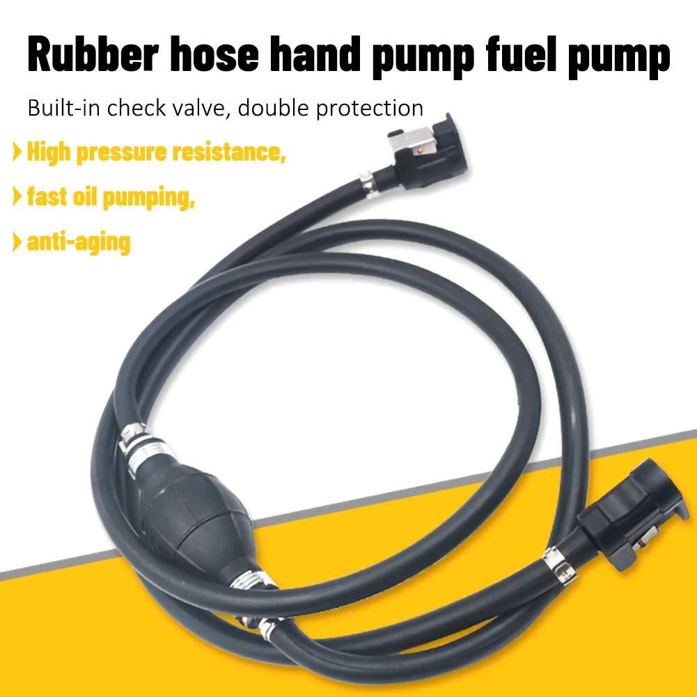 

3m Boat Fuel Line Assembly 8mm Gas Hose Connector Outboard Primer Bulb for Yamaha Outboard Motor Desiel Line Hose Pipe Boat Part