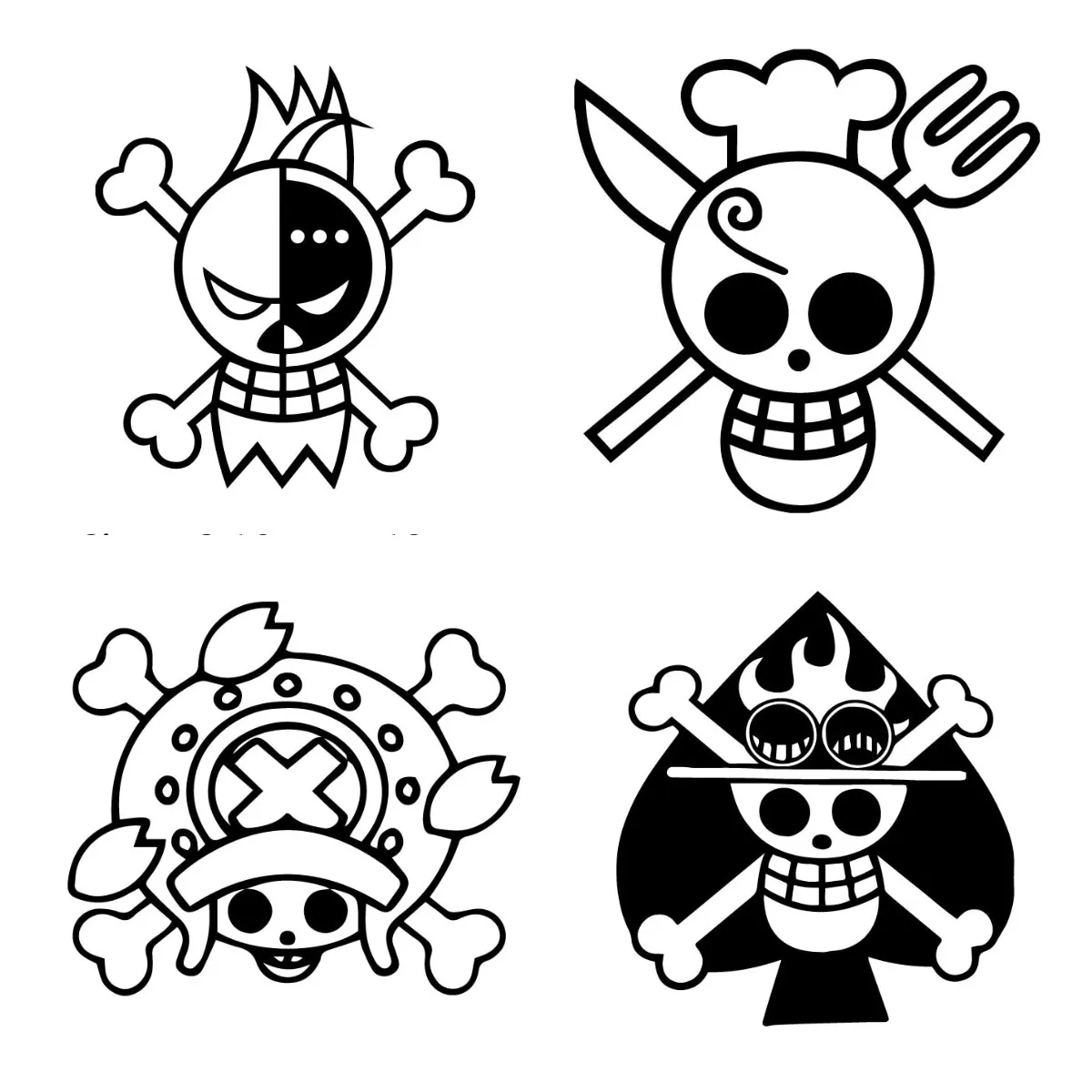 Милые персонализированные автомобильные наклейки с черепом для пересеченной