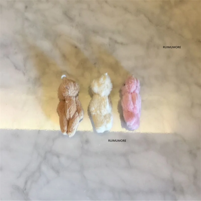 10 шт. 6 см медведь кукла Плюшевая мягкая игрушка Свадебный подарок и букет Декор