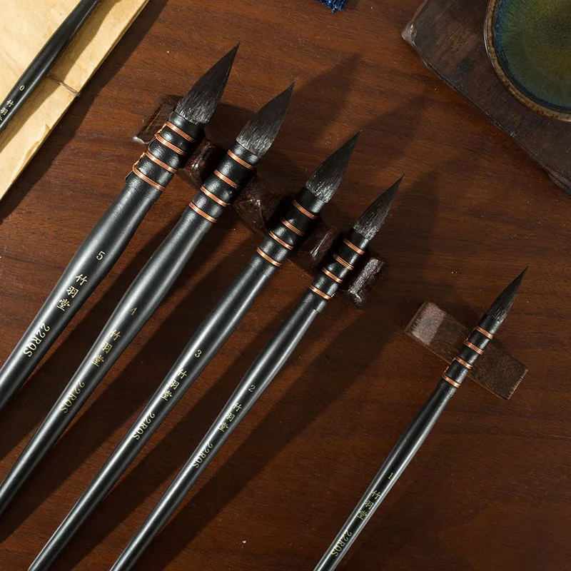 ZY TANG 22RQS круглый Quill беличий ворс Акварельная кисть, акварельная краска, акварельные кисти