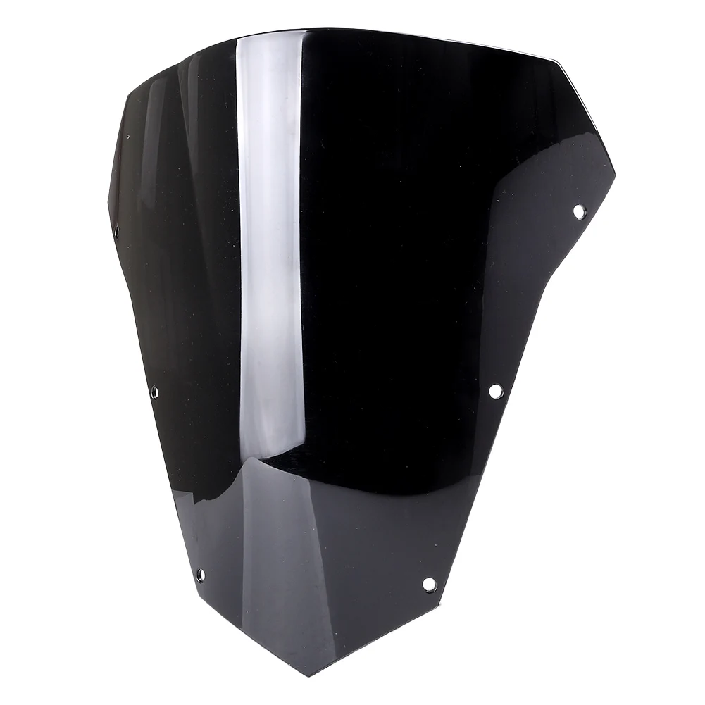Лобовое стекло мотоциклетное черное для Yamaha FZ6R 2003 2004 2005 2006 2007 2008 из АБС-пластика