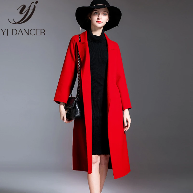 Special Price Winter Coat Women Long Section 2019 New Autumn And Cashmere Female High Quality Woolen Overcoat ZZZ016 | Женская одежда