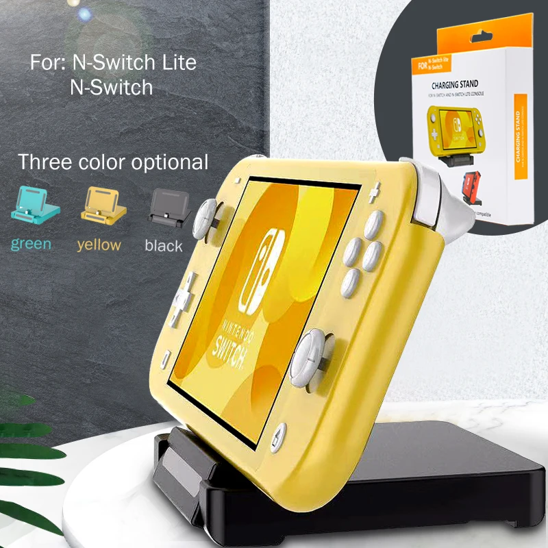 Портативная зарядная станция док Подставка для зарядки с 2 слотами игровых карт