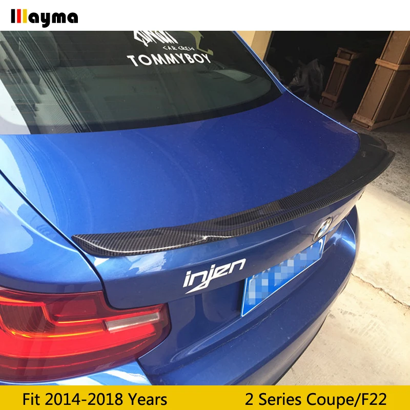 Спойлер для заднего багажника из углеродного волокна BMW 2 серии 220i M235i M240i 2014 2015 2016