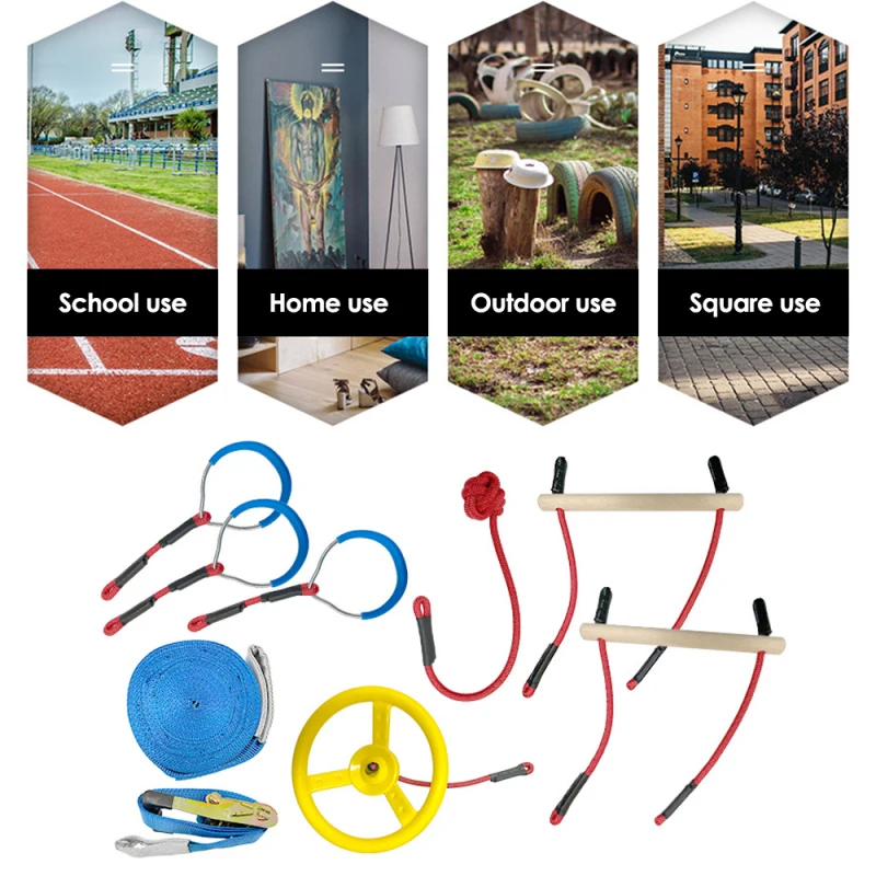 Воина ниндзя препятствий для детей тренажер воина способный преодолевать Броды